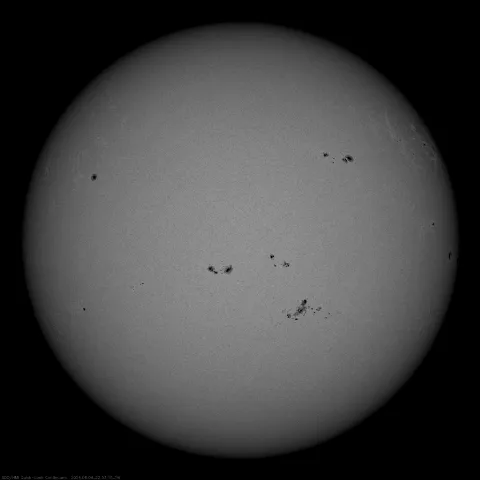 Image of Sun's photosphere