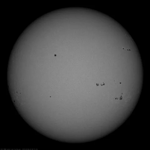 Image of Sun's photosphere