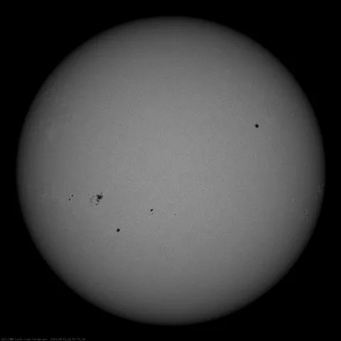 Image of Sun's photosphere