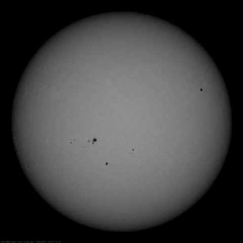 Image of Sun's photosphere