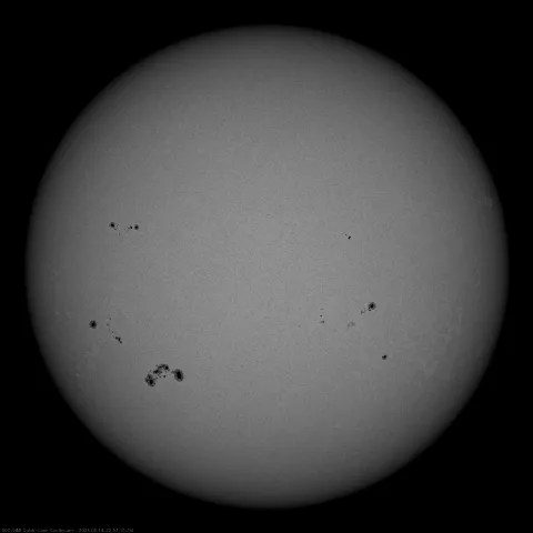 Image of Sun's photosphere