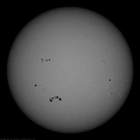 Image of Sun's photosphere