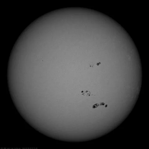 Image of Sun's photosphere