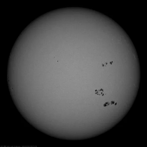 Image of Sun's photosphere