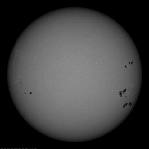 Image of Sun's photosphere