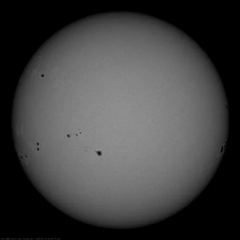 Image of Sun's photosphere