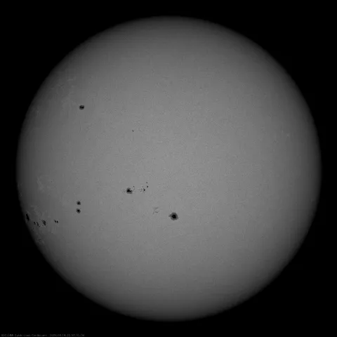 Image of Sun's photosphere