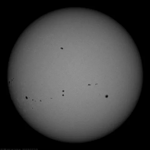 Image of Sun's photosphere