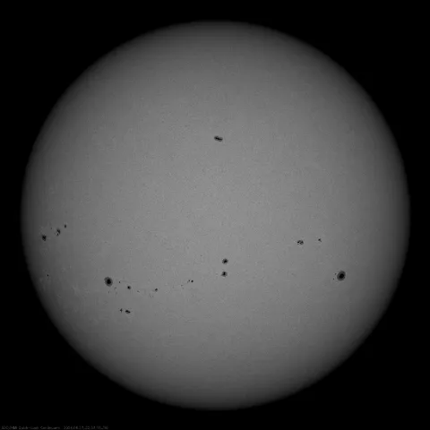 Image of Sun's photosphere