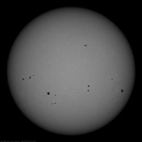 Image of Sun's photosphere