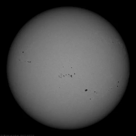 Image of Sun's photosphere