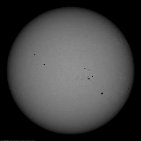 Image of Sun's photosphere