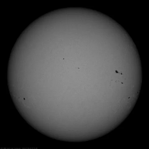 Image of Sun's photosphere