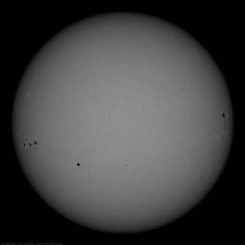 Image of Sun's photosphere