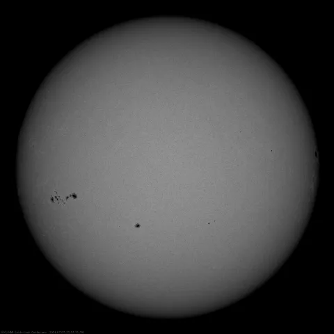 Image of Sun's photosphere