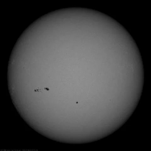 Image of Sun's photosphere