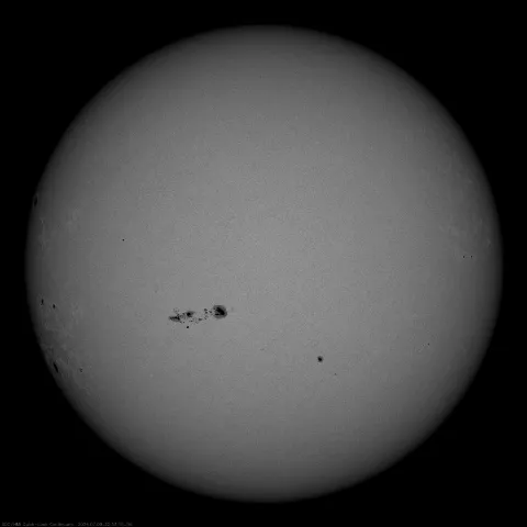 Image of Sun's photosphere