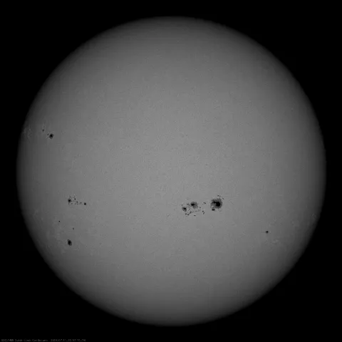 Image of Sun's photosphere