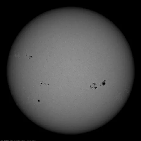 Image of Sun's photosphere