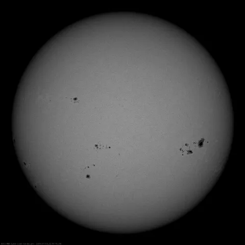 Image of Sun's photosphere