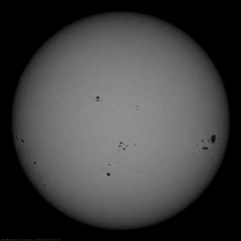 Image of Sun's photosphere