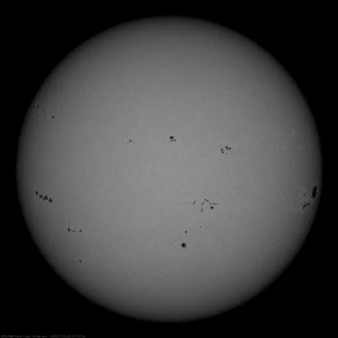 Image of Sun's photosphere