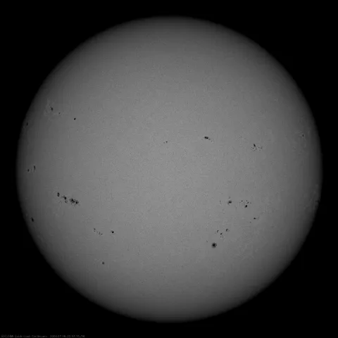 Image of Sun's photosphere