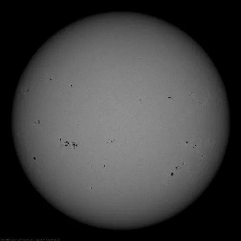 Image of Sun's photosphere