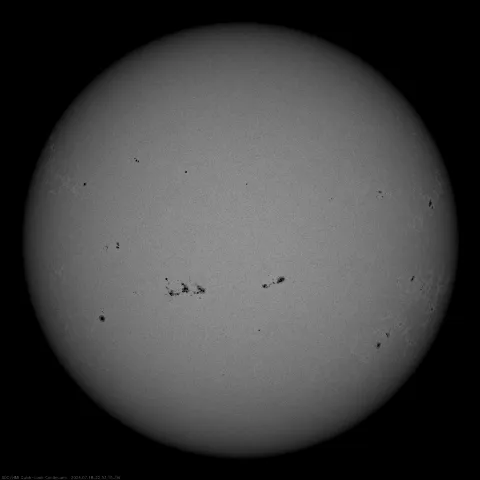 Image of Sun's photosphere