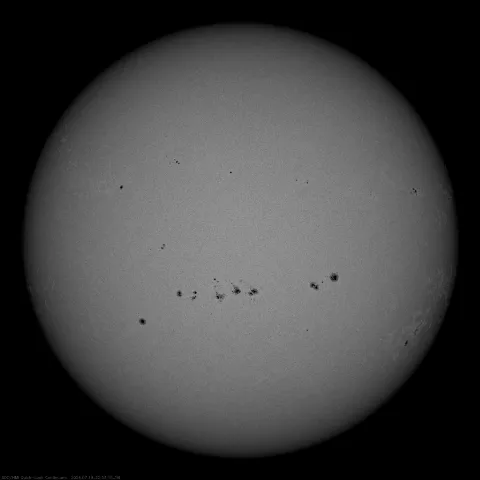 Image of Sun's photosphere