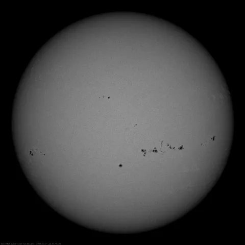 Image of Sun's photosphere