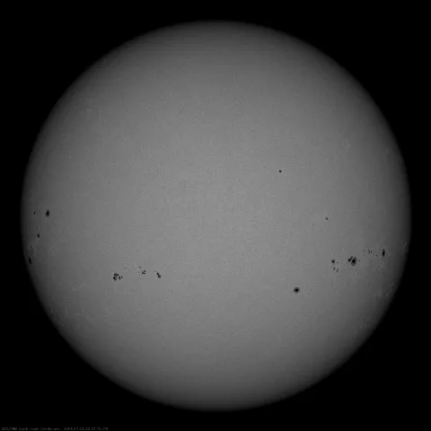 Image of Sun's photosphere