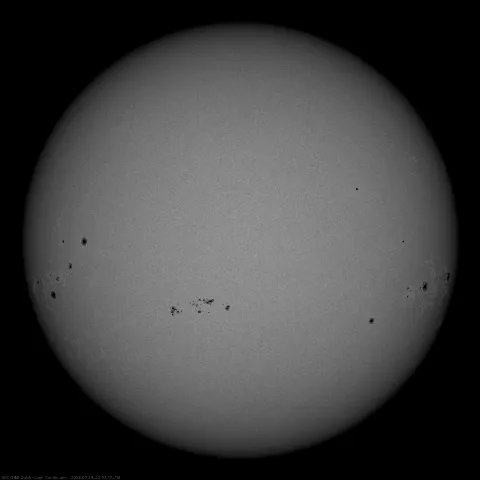 Image of Sun's photosphere