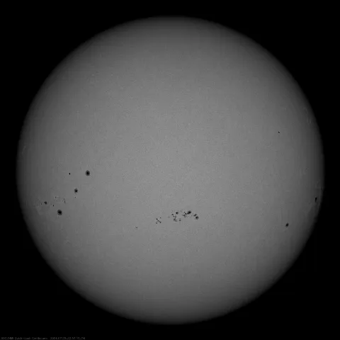 Image of Sun's photosphere