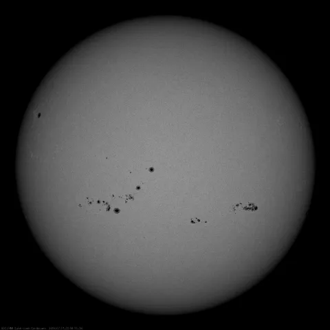 Image of Sun's photosphere