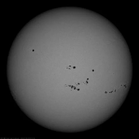 Image of Sun's photosphere