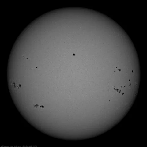 Image of Sun's photosphere