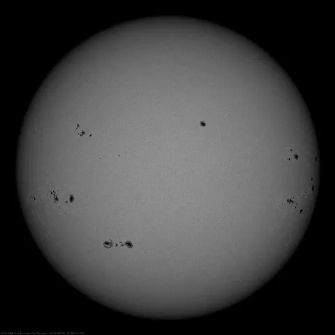 Image of Sun's photosphere