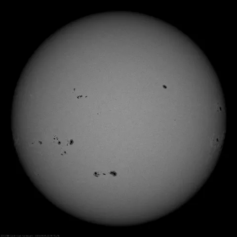 Image of Sun's photosphere