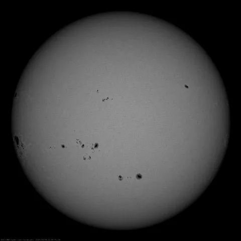 Image of Sun's photosphere