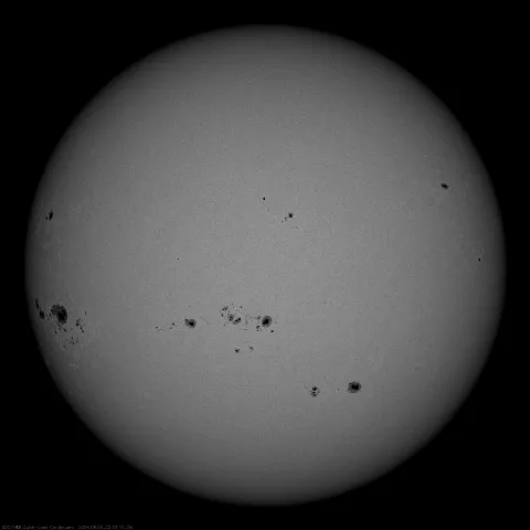 Image of Sun's photosphere