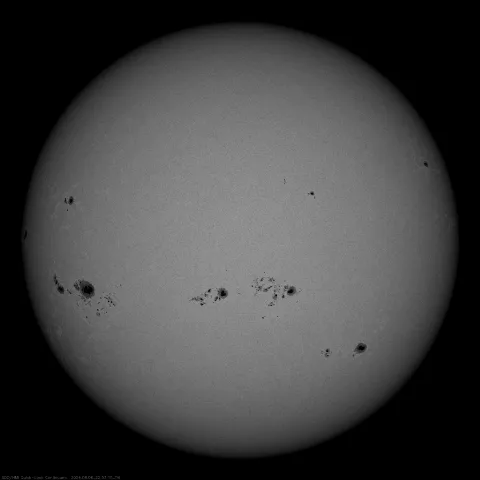 Image of Sun's photosphere