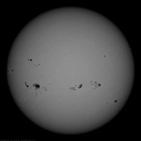 Image of Sun's photosphere