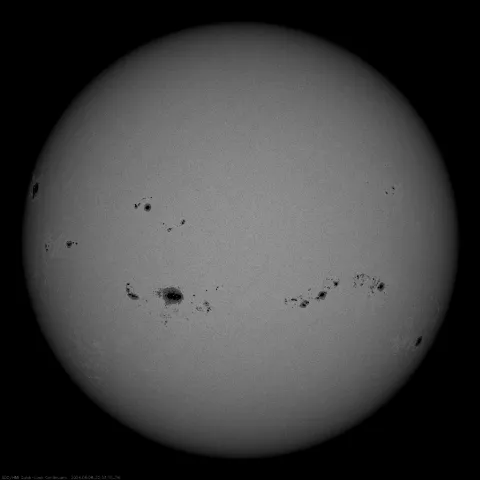 Image of Sun's photosphere