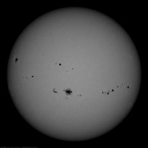 Image of Sun's photosphere