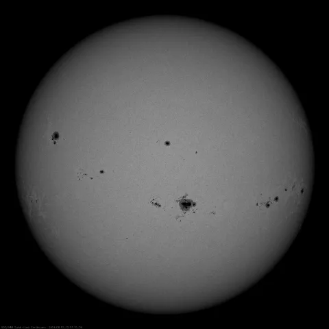 Image of Sun's photosphere