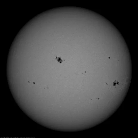 Image of Sun's photosphere