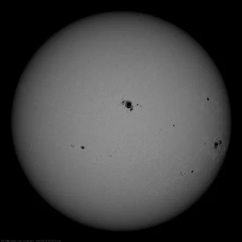 Image of Sun's photosphere