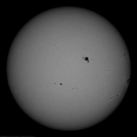 Image of Sun's photosphere