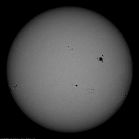 Image of Sun's photosphere